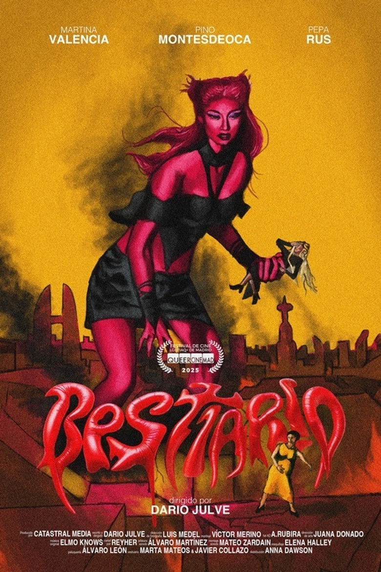 Bestiario poster background