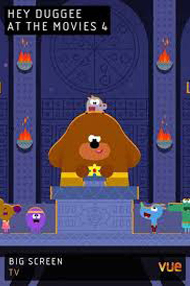 Hey Duggee at The Movies 4 poster background