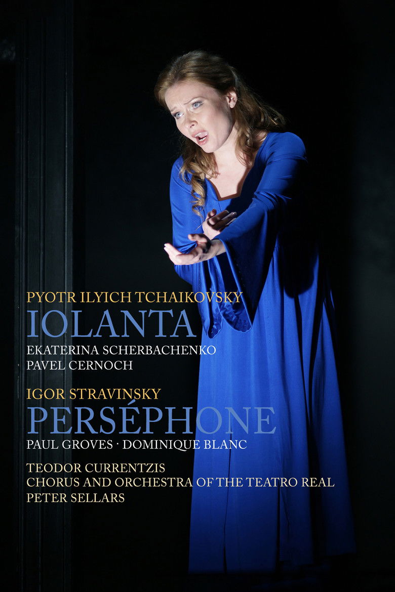 Iolanta / Perséphone – Teatro Real poster background