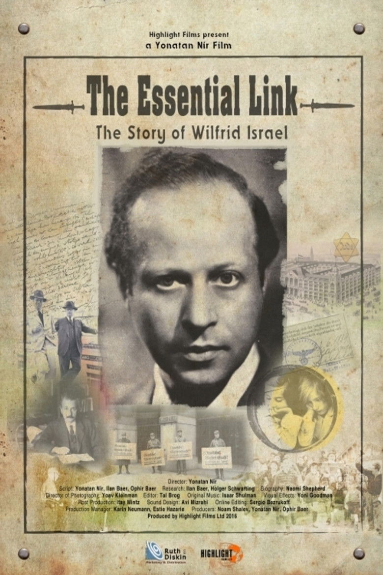 The Essential Link: The Story of Wilfrid Israel poster background