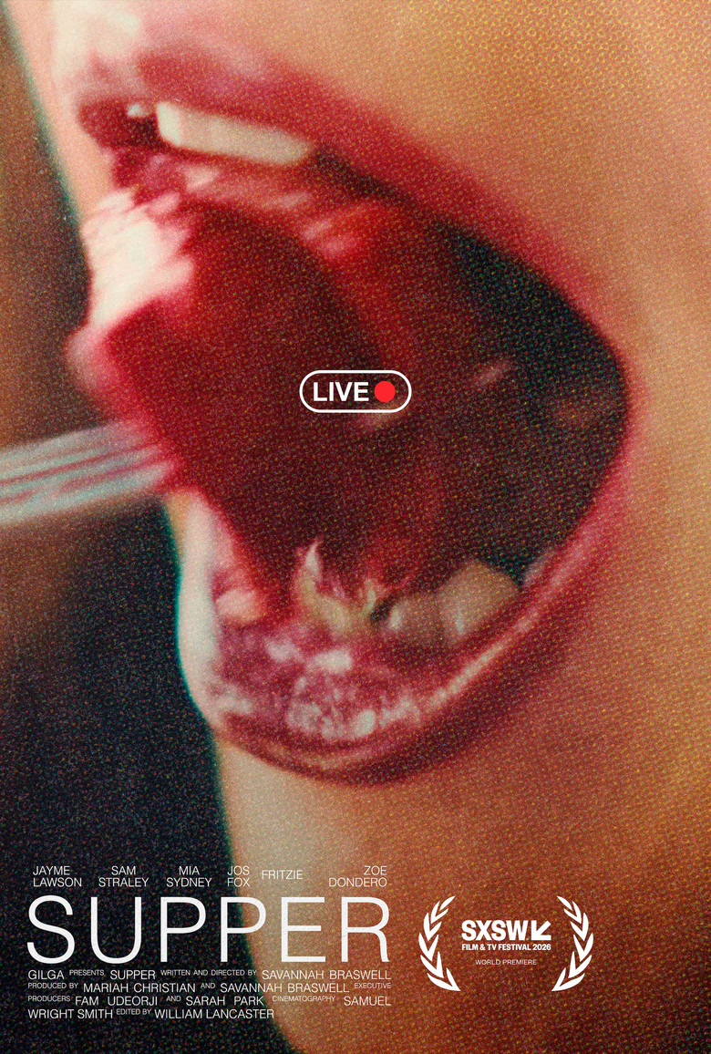 Supper poster background