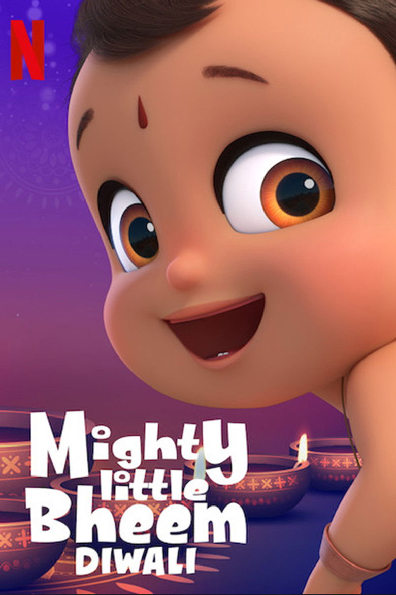 Mighty Little Bheem: Diwali poster background