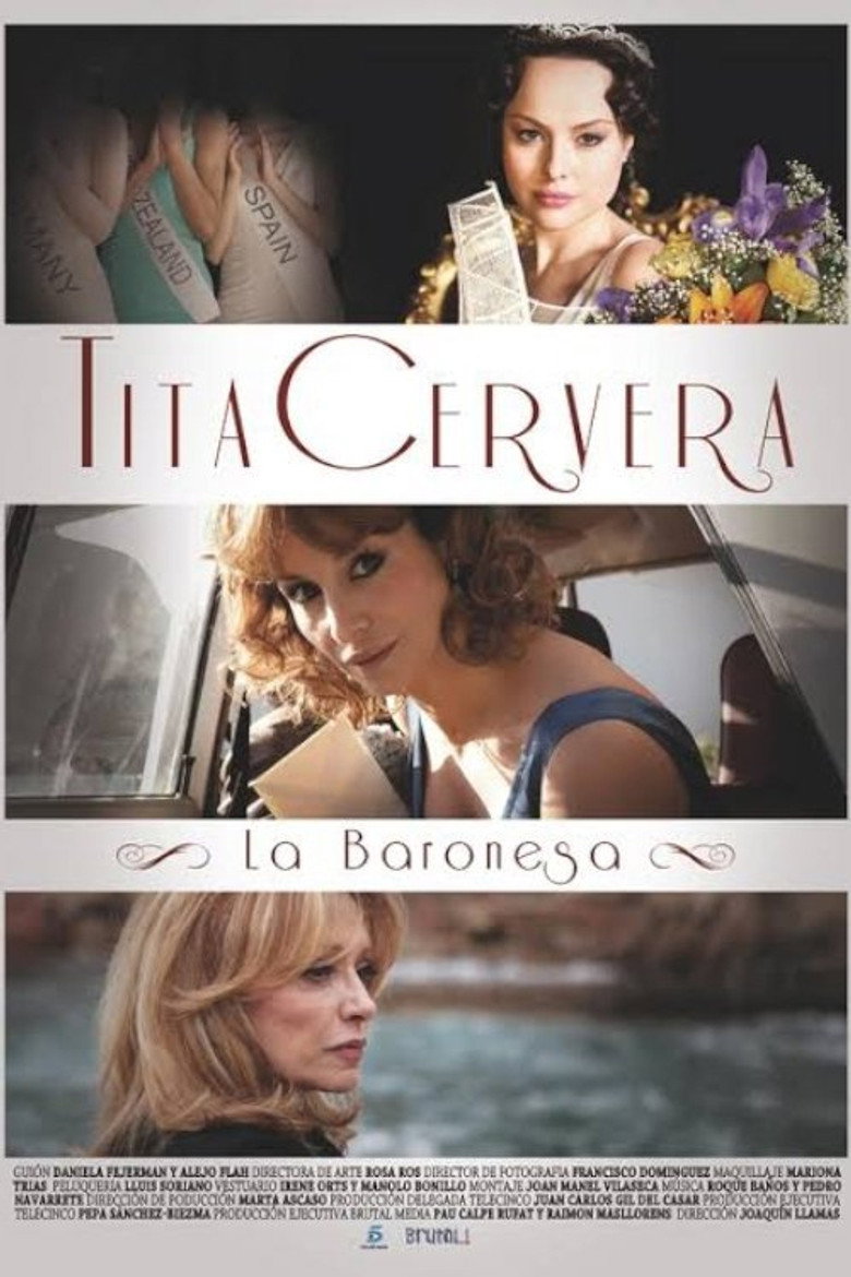 Tita Cervera. La baronesa poster background