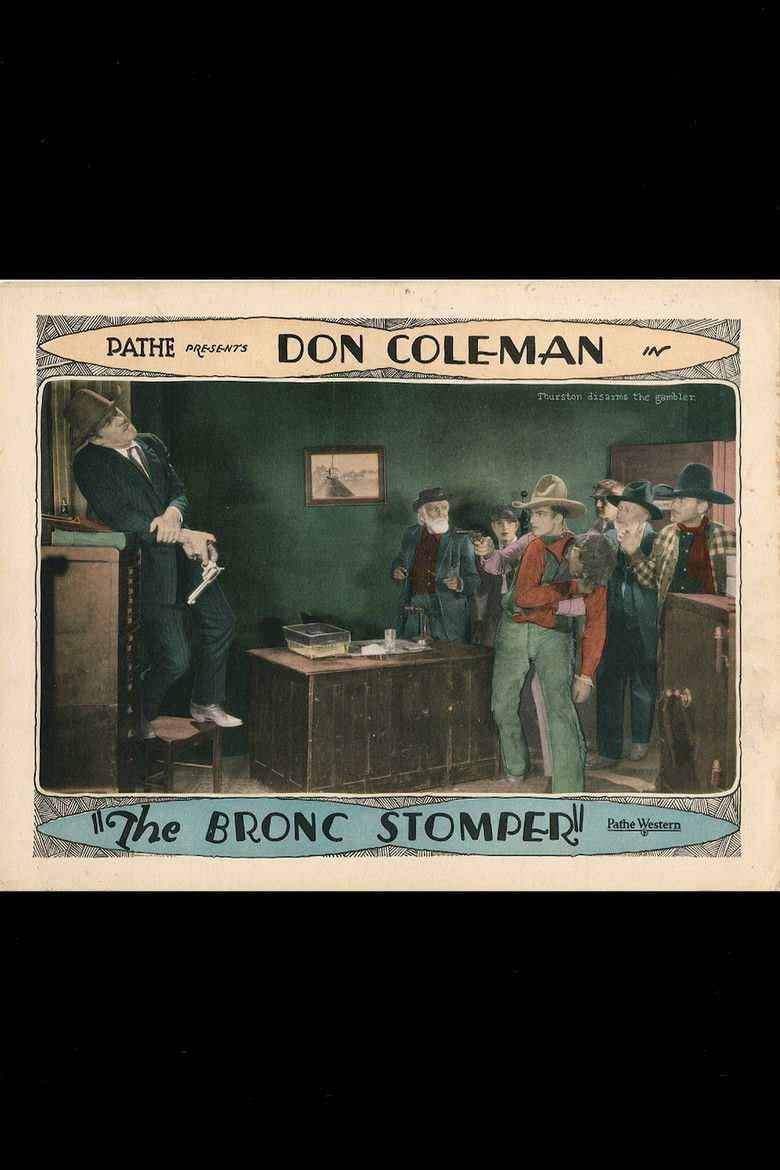 The Bronc Stomper poster background