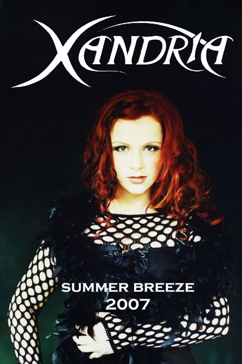 Xandria Live at Summer Breeze 2007 poster background