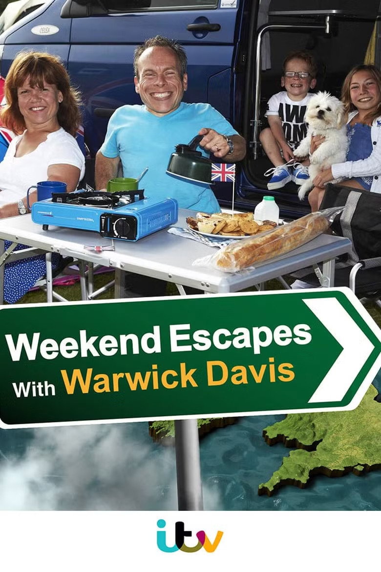 Weekend Escapes with Warwick Davis poster background