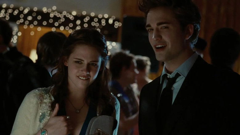 Edward and Bella lying in the meadow