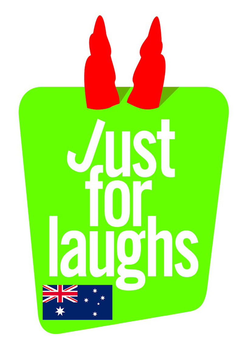 Just For Laughs Australia poster background