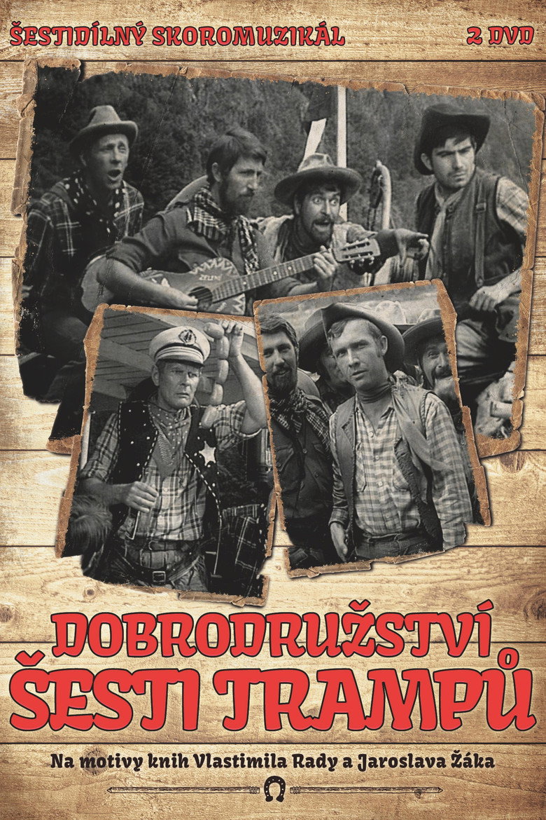 Dobrodružství šesti trampů poster background