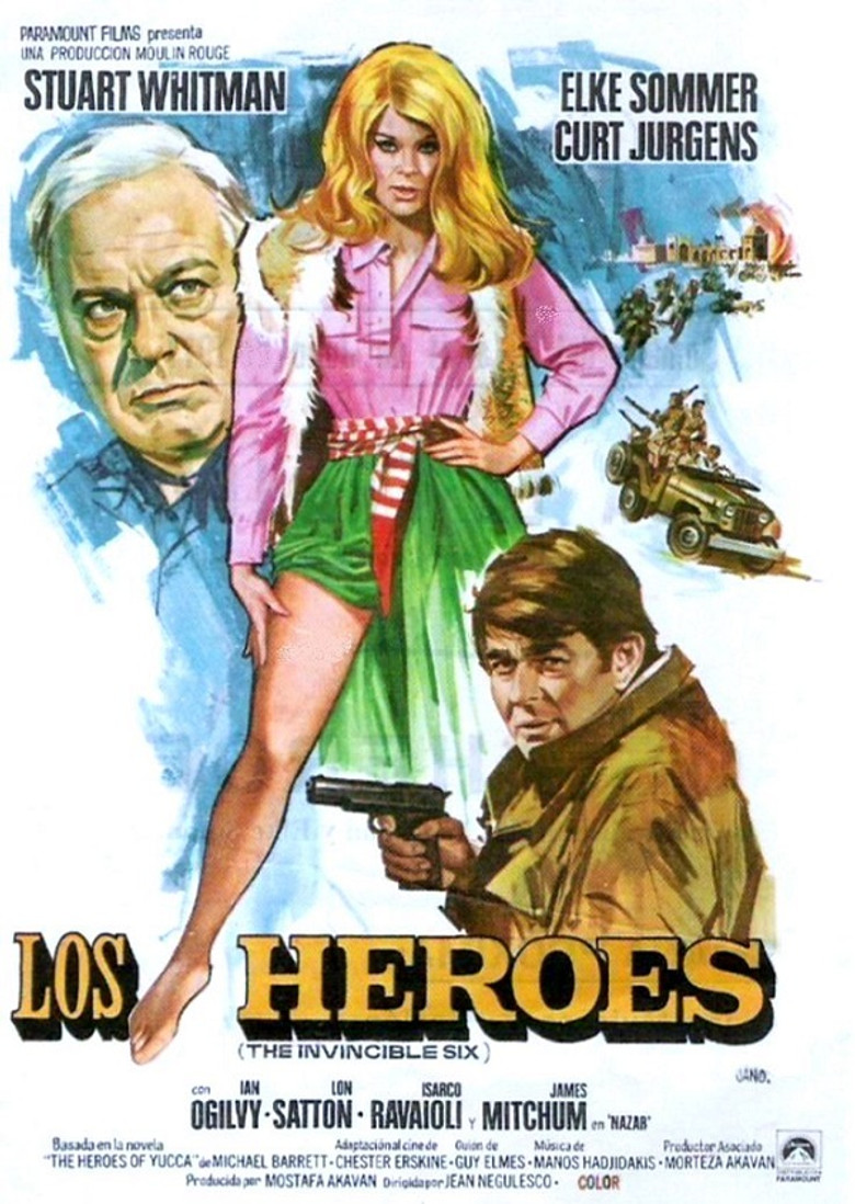 The Invincible Six poster background