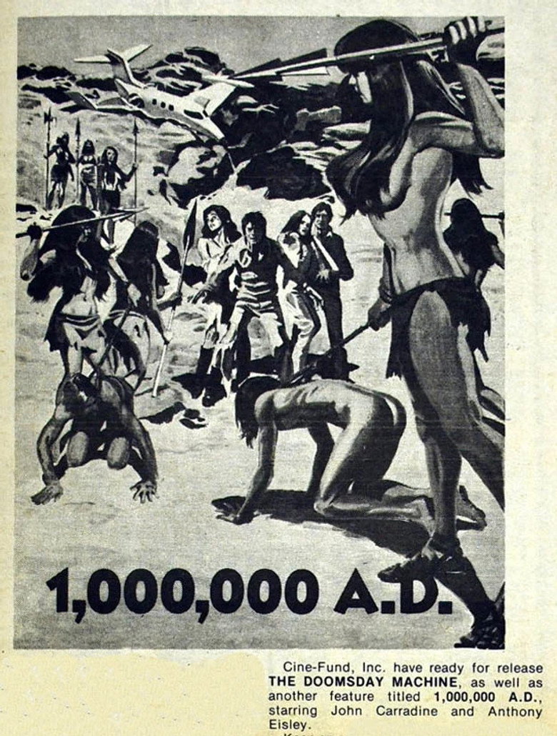 1,000,000 A.D. Promo Reel poster background