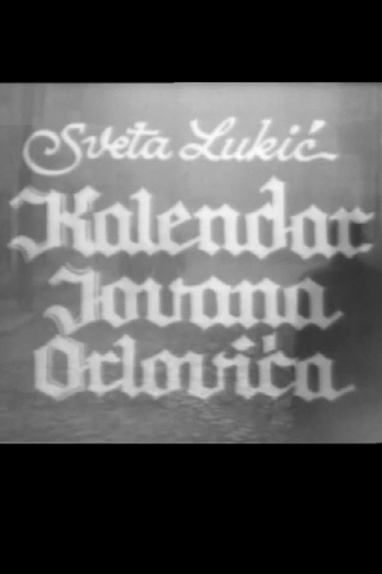 The Calendar of Jovan Orlovic poster background