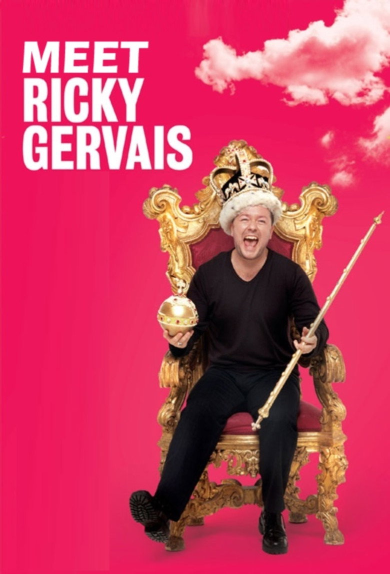 Meet Ricky Gervais poster background