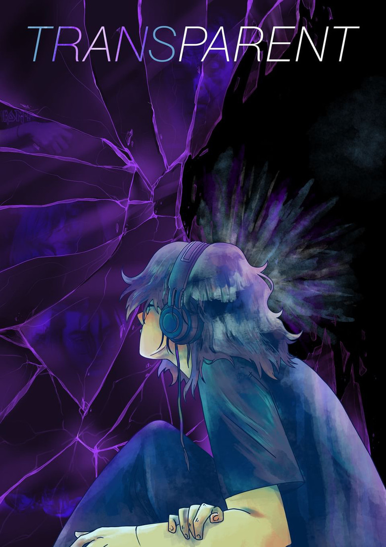 Transparent poster background