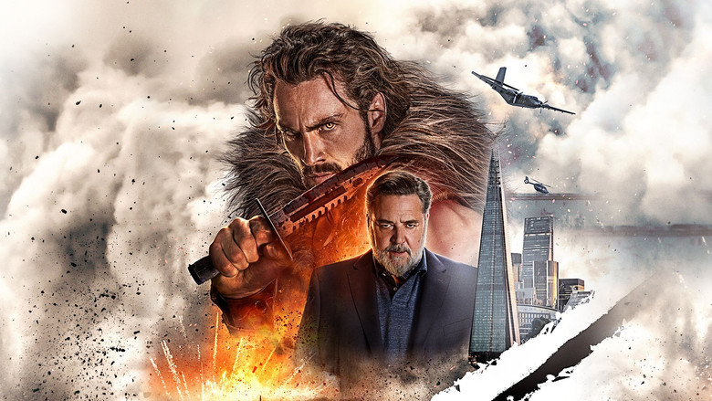 Russell Crowe as the intimidating gangster father Nikolai