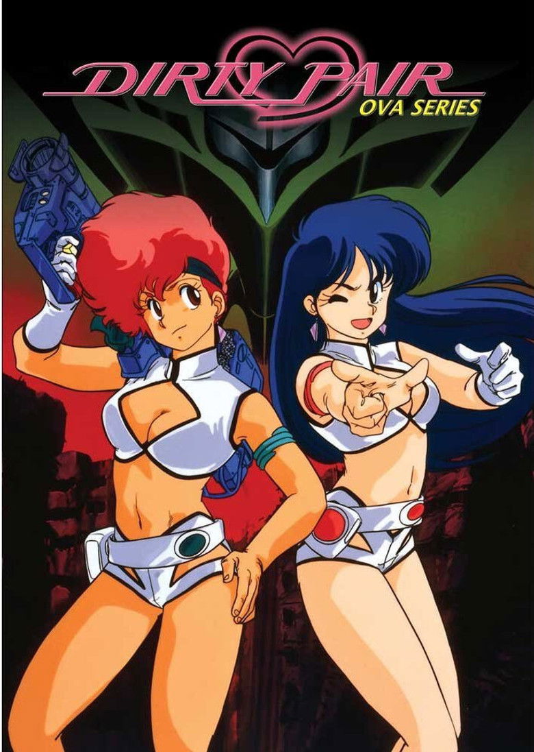 Dirty Pair OVA poster background