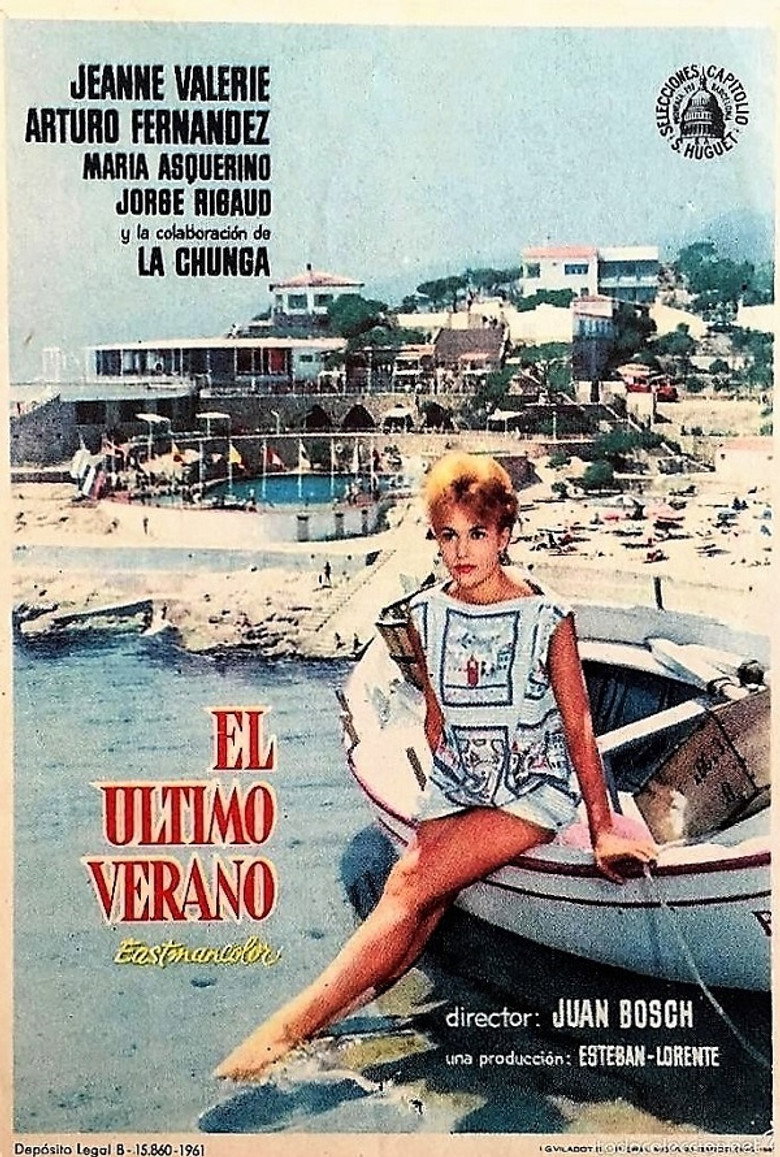 El último verano poster background
