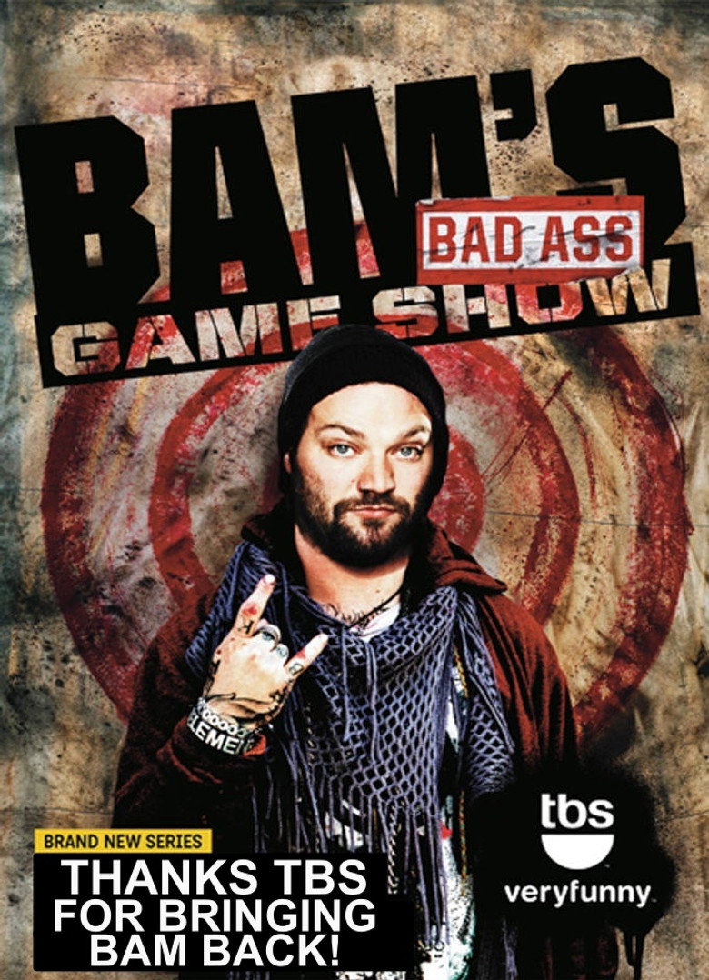 Bam's Bad Ass Game Show poster background