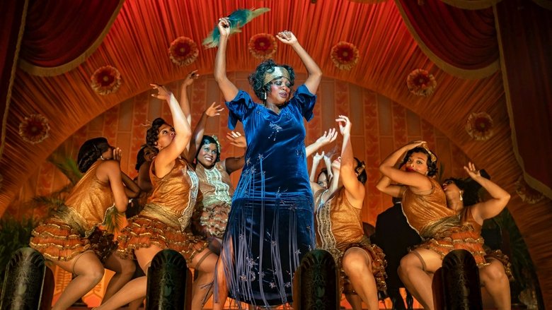 Viola Davis as Ma Rainey, seated in a recording studio, her face a mask of weary authority