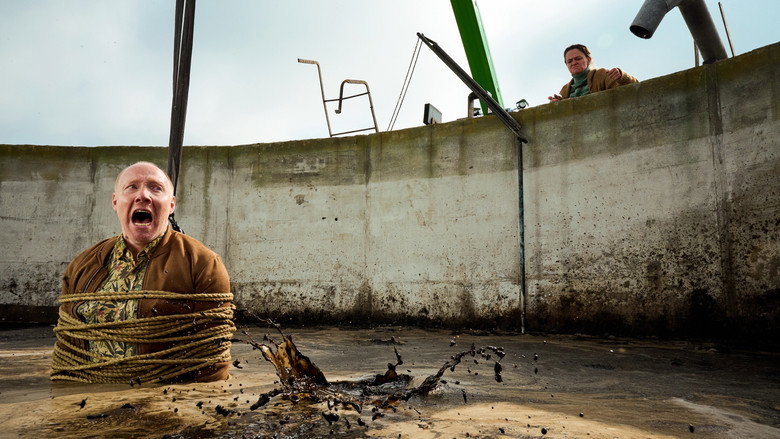 The chaotic ensemble cast gathered around the dinner table