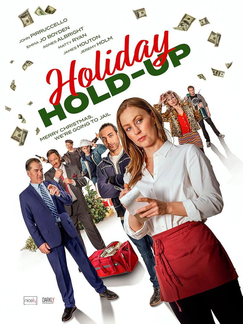 Holiday Hold-Up poster background
