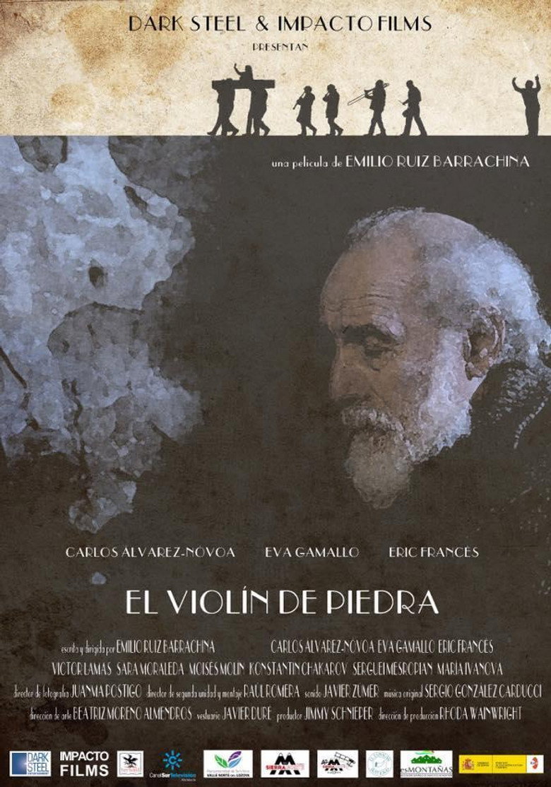 El violín de piedra poster background