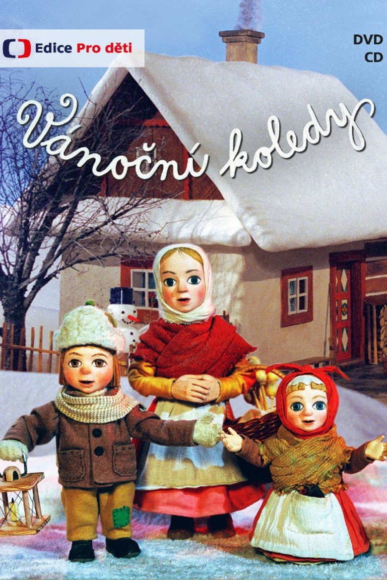 Vánoční koledy poster background