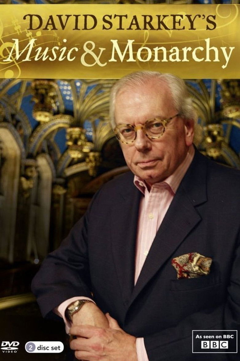 David Starkey's Music and Monarchy poster background