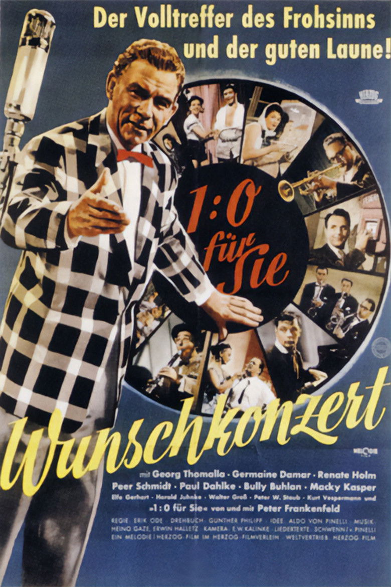 Wunschkonzert poster background
