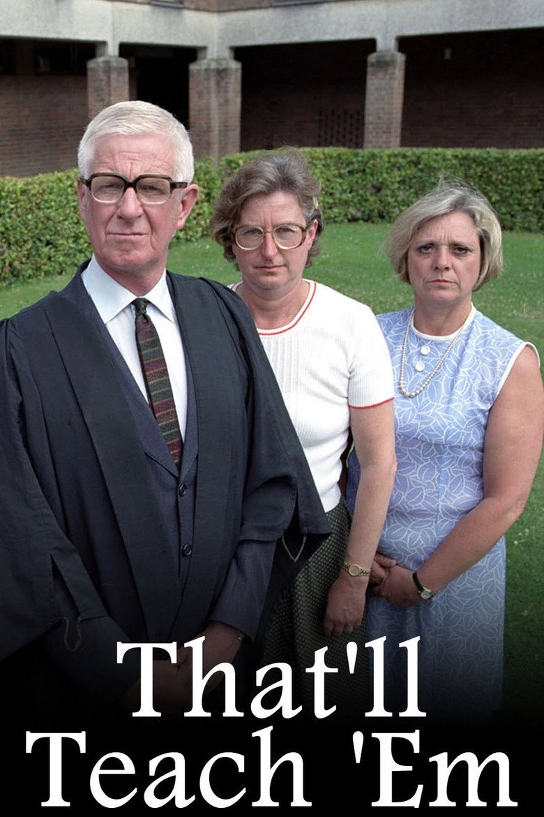 That'll Teach 'Em poster background