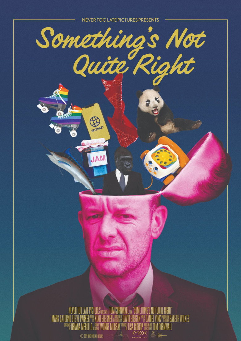 Something's Not Quite Right poster background