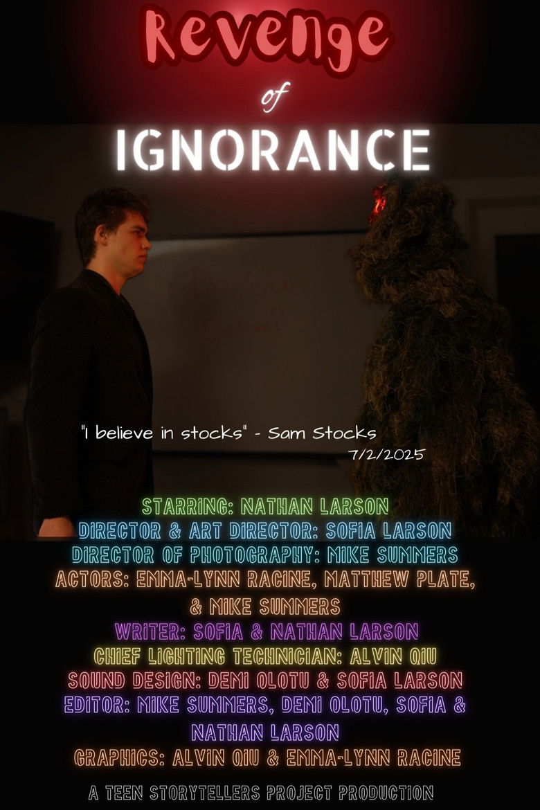 ROI: Revenge of Ignorance poster background