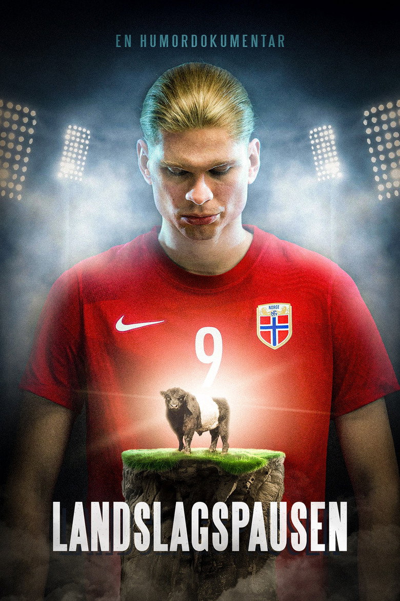 Landslagspausen poster background