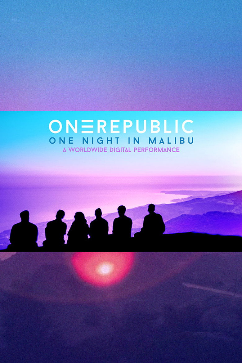OneRepublic - "One Night in Malibu" poster background