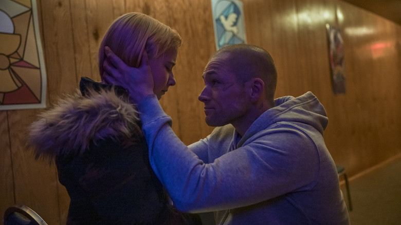 A dusty confrontation on the road