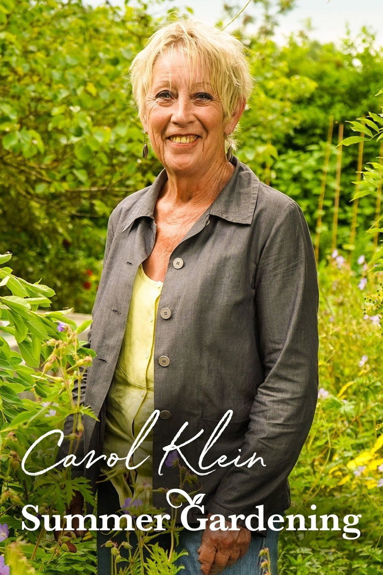 Summer Gardening with Carol Klein poster background