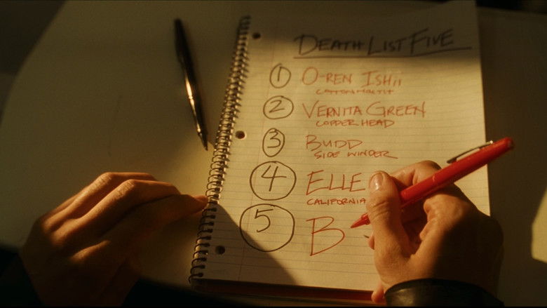 O-Ren Ishii in the snow