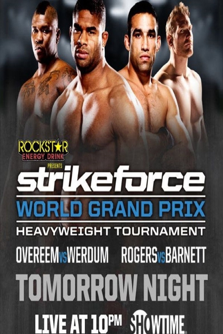 Strikeforce World Grand Prix Quarter-Finals: Overeem vs. Werdum poster background