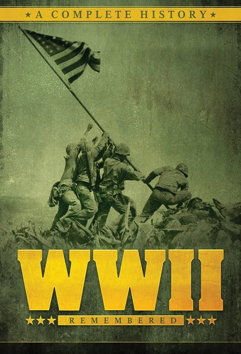 WWII Remembered: A Complete History poster background