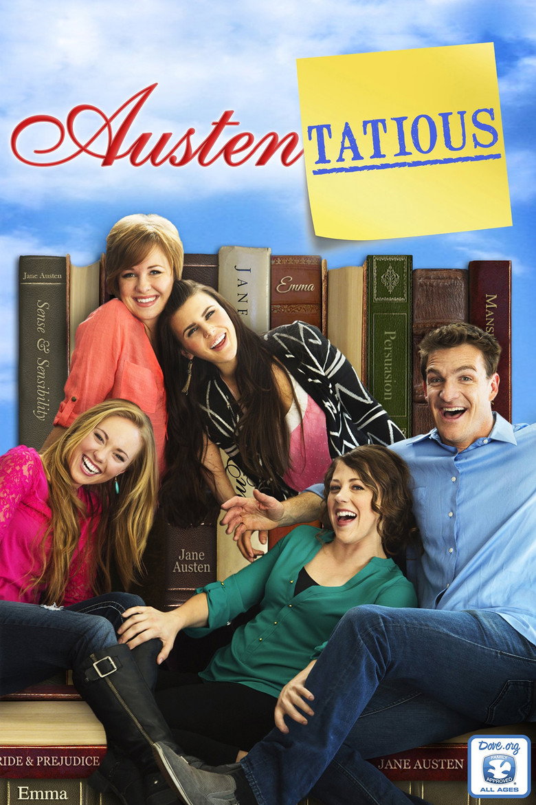 Austentatious poster background