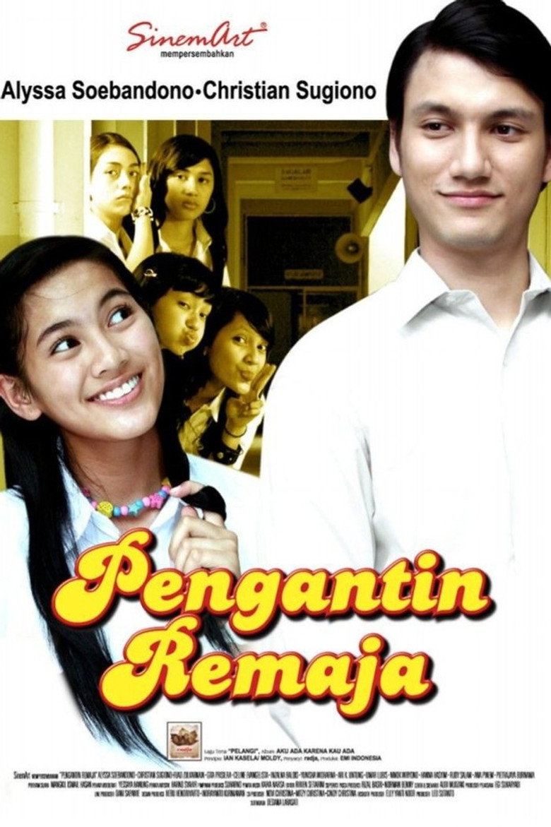 Teenage Bride poster background