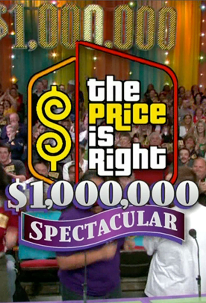 The Price Is Right $1,000,000 Spectacular poster background