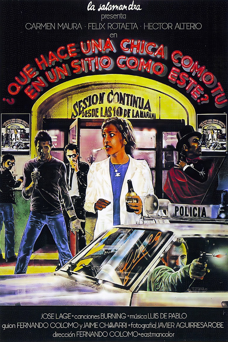 What's a Girl Like You Doing in a Place Like This? poster background