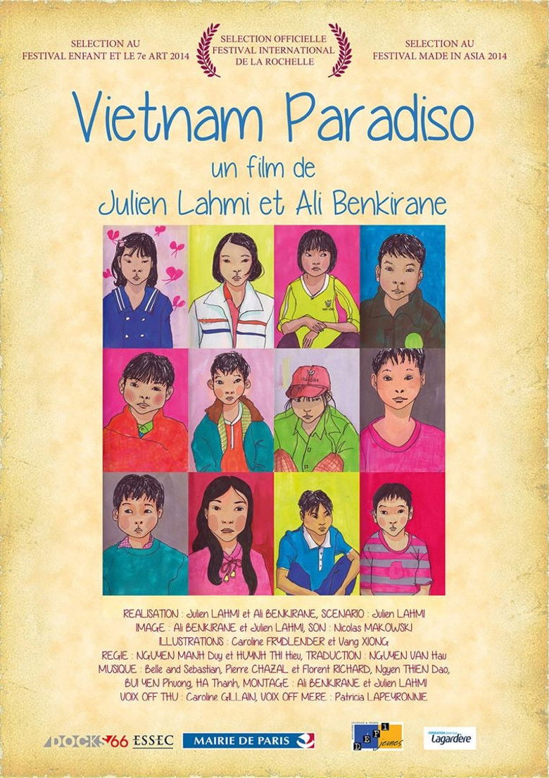 Vietnam Paradiso poster background