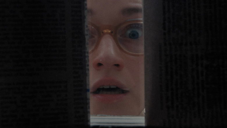 The teacher looking out the window