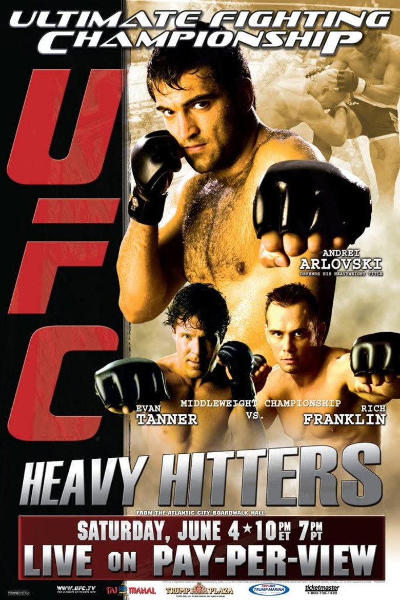 UFC 53: Heavy Hitters poster background