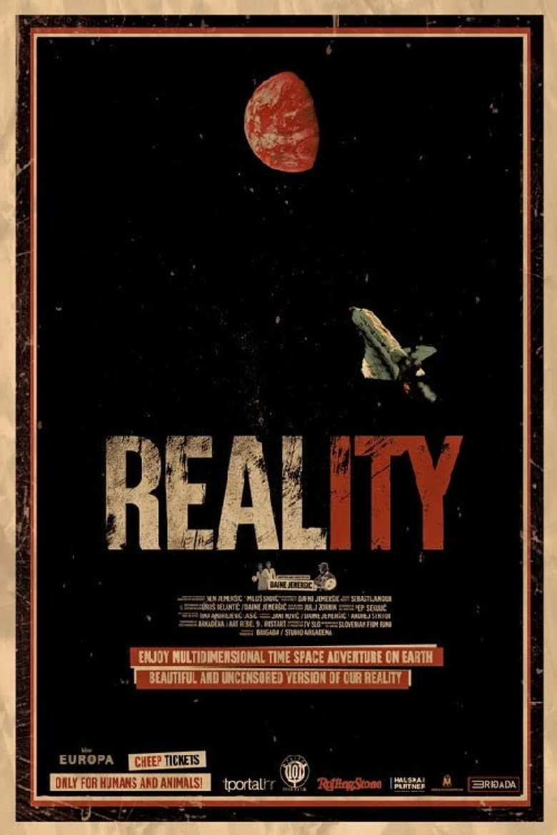Reality poster background