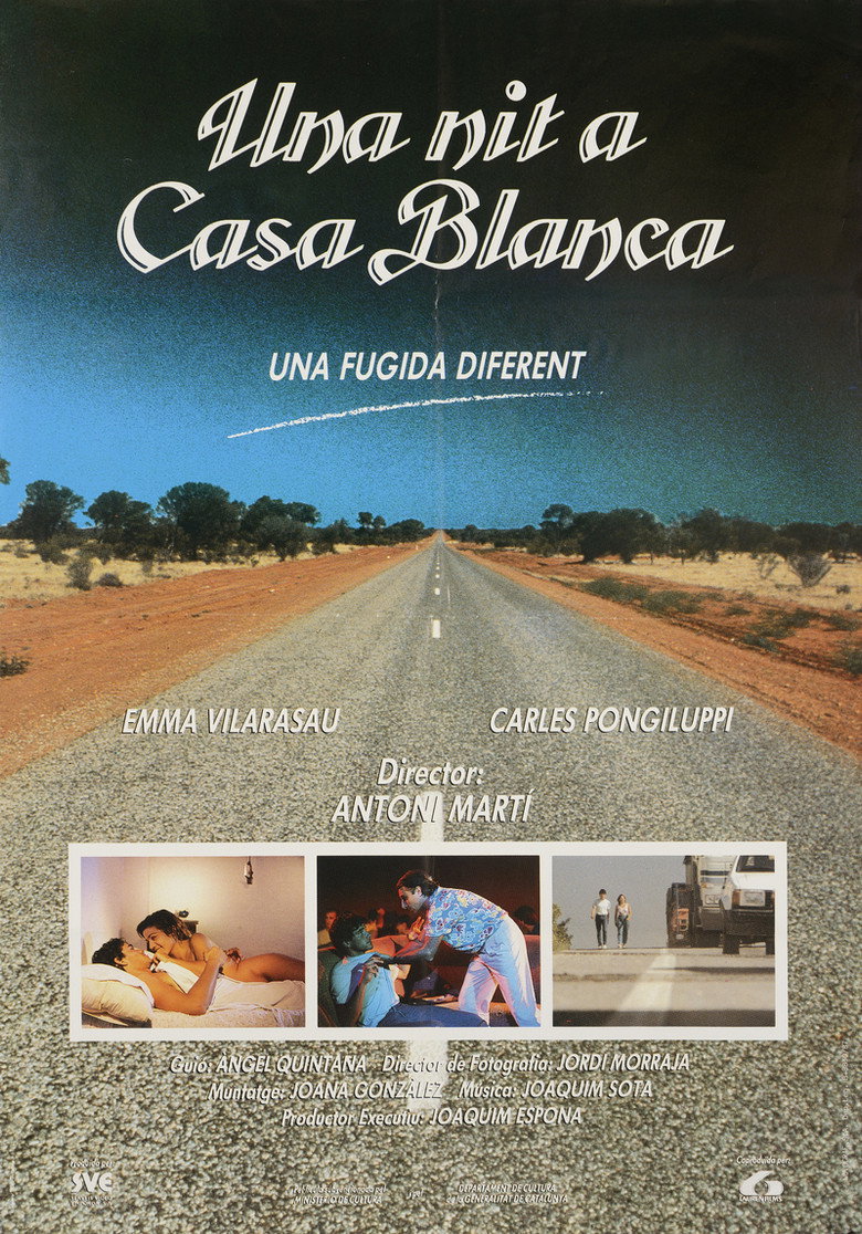 Una nit a Casa Blanca poster background