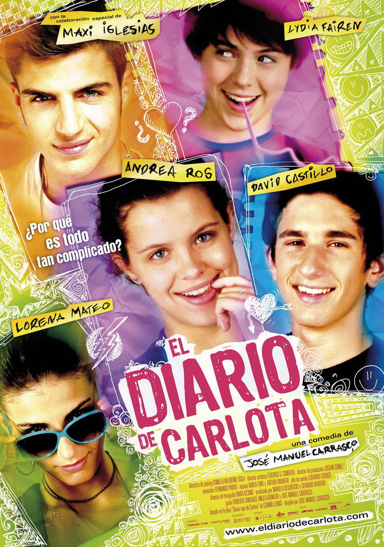 The Diary of Carlota poster background