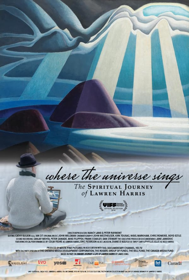 Where the Universe Sings: The Spiritual Journey of Lawren Harris poster background